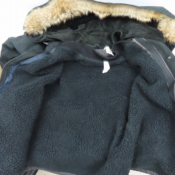 実際に弊社で買取させて頂いたwjk/ダブルジェイケイ M-52 ミリタリージャケット/モッズコート ボアライナー付き 114 ct01/の画像 3枚目