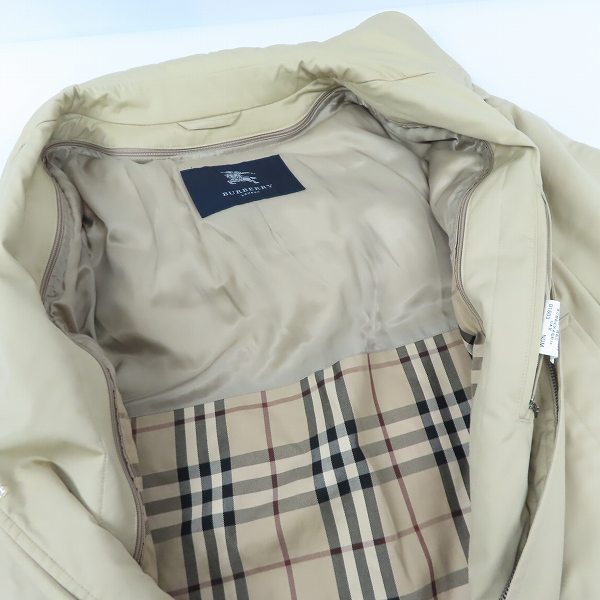 実際に弊社で買取させて頂いたBURBERRY LONDON/バーバリーロンドン ライナー付き ステンカラー コート BBN22-322-42/Lの画像 4枚目