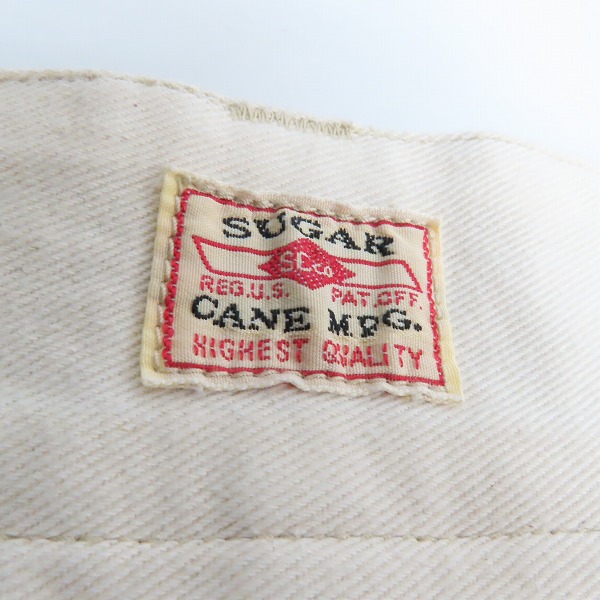 実際に弊社で買取させて頂いたSUGAR CANE/シュガーケーン ハーフパンツ SC52214/w36の画像 2枚目