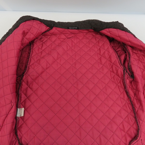 実際に弊社で買取させて頂いたMACKINTOSH SCOTLAND/マッキントッシュ キルティングコート /40の画像 9枚目