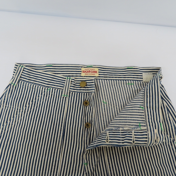実際に弊社で買取させて頂いたSUGARCANE/シュガーケーン ヒッコリーペインターパンツ SC40587の画像 2枚目