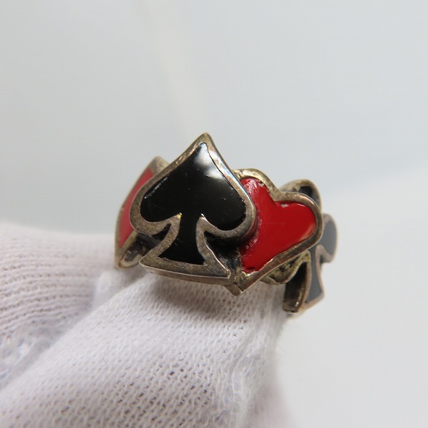 実際に弊社で買取させて頂いたCRAZY PIG/クレイジーピッグ フォーエースリング 17-17.5号の画像 7枚目