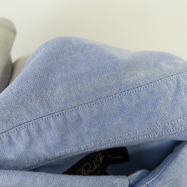 実際に弊社で買取させて頂いたBrooks Brothers/ブルックスブラザーズ プルオーバーシャツ/Mサイズの画像 6枚目