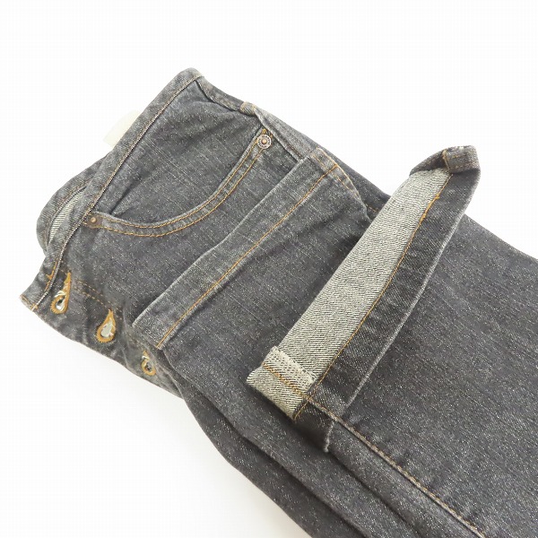 実際に弊社で買取させて頂いたHysterics/ヒステリックス バックペイント スリット デニムパンツ 2AP-3422 Sの画像 8枚目