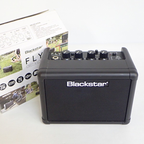 実際に弊社で買取させて頂いたBLACKSTAR/ブラックスター FLY3 3WATT MINI AMP/ギター用ミニ コンボアンプ【動作確認済み】の画像 0枚目