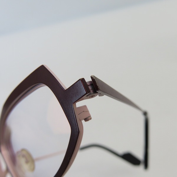 実際に弊社で買取させて頂いたAnne et Valentin/アンバレンタイン TIRAMISU B103 レンズ度入り 眼鏡 メガネフレーム/アイウェアの画像 7枚目
