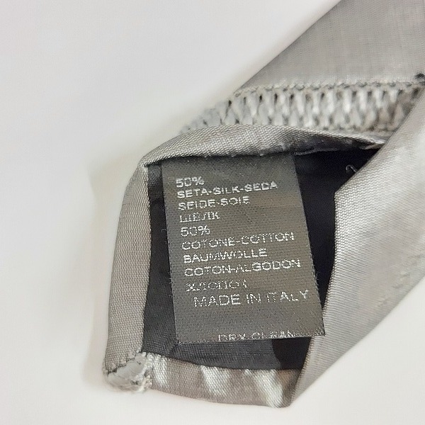 実際に弊社で買取させて頂いたHUGO BOSS/ヒューゴ ボス 斜めストライプ/スクエア柄 ネクタイ おまとめ6点の画像 5枚目