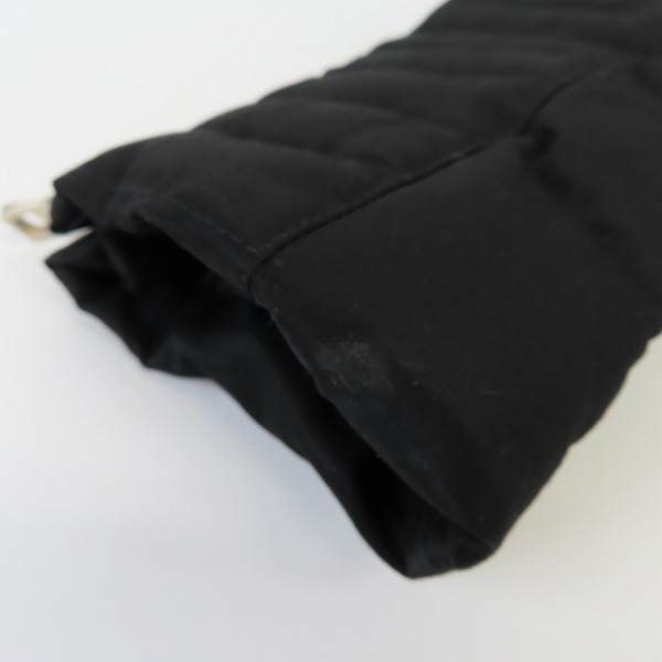 実際に弊社で買取させて頂いたBALMAIN/バルマン 14AW バイカーダウンジャケット ブラック W4HT266C631/XSの画像 7枚目