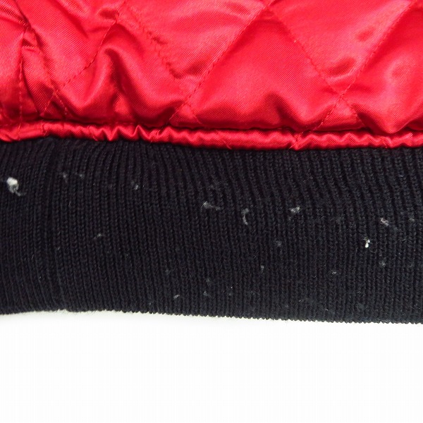 実際に弊社で買取させて頂いたMASTERPIECE/マスターピース スタジアムジャンパー/スタジャン/Lの画像 6枚目