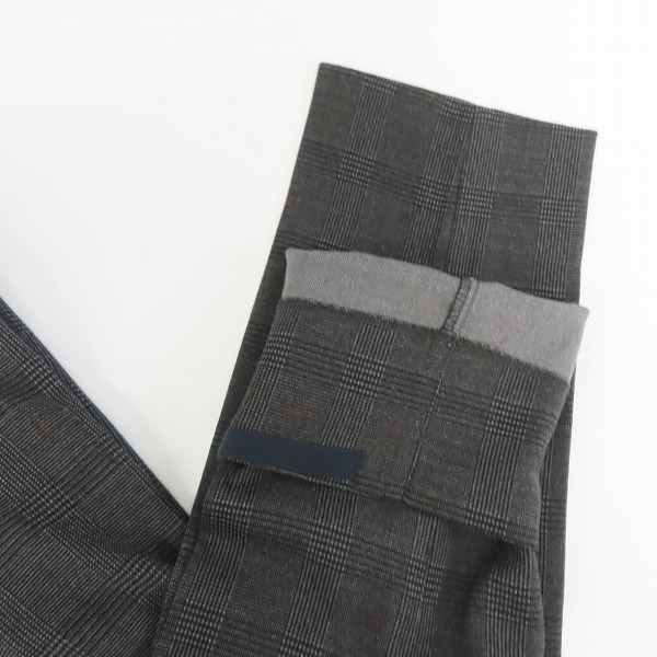 実際に弊社で買取させて頂いた417 by EDIFICE/エディフィス 2B テーラードジャケット/パンツ チェック セットアップ/Mの画像 5枚目