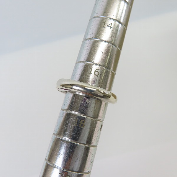 実際に弊社で買取させて頂いた【ギャラ付】BloodyMary/ブラッディマリー plain プレインリング/17号の画像 7枚目