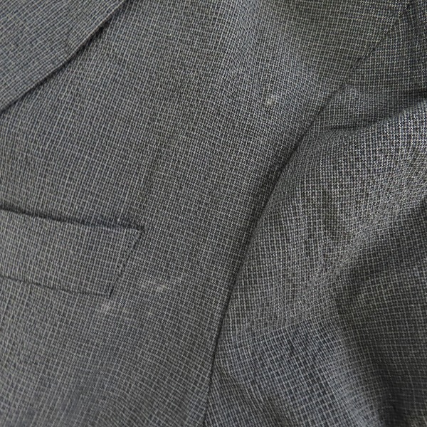 実際に弊社で買取させて頂いたHUGO BOSS/ヒューゴ ボス コットン テーラードジャケット/52の画像 5枚目