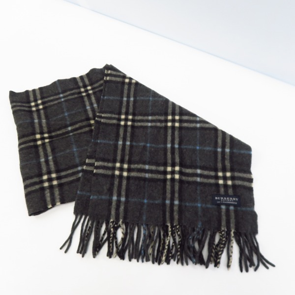 実際に弊社で買取させて頂いたBURBERRY LONDON/バーバリーロンドン カシミヤ マフラー