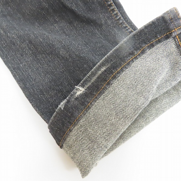 実際に弊社で買取させて頂いたHysterics/ヒステリックス バックペイント スリット デニムパンツ 2AP-3422 Sの画像 7枚目