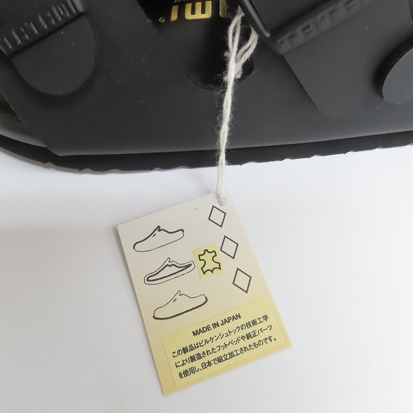 実際に弊社で買取させて頂いたUNDER COVER×TATAMI×BIRKENSTOCK/アンダーカバー×タタミ×ビルケンシュトック レザーサンダル M6F06/42の画像 6枚目