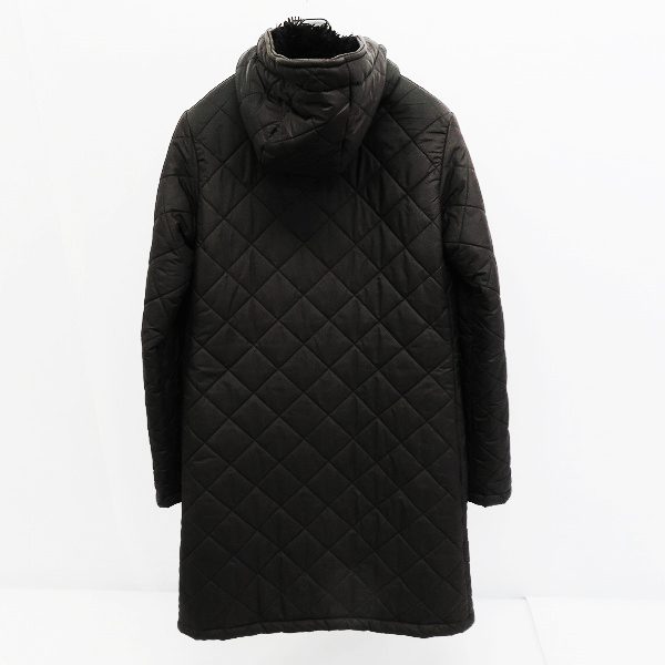 実際に弊社で買取させて頂いたMACKINTOSH/マッキントッシュ ボア キルティング コート ブラック/34の画像 1枚目