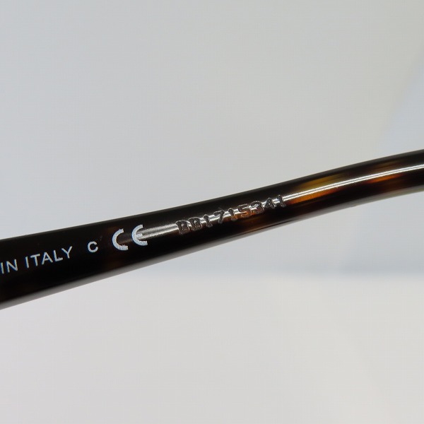 実際に弊社で買取させて頂いたBVLGARI/ブルガリ 眼鏡/メガネフレーム アイウェア 2162-Bの画像 5枚目