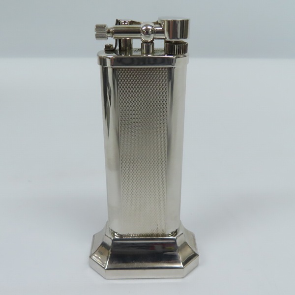 実際に弊社で買取させて頂いたdunhill/ダンヒル  卓上ガスライター イングランド製 シルバー 