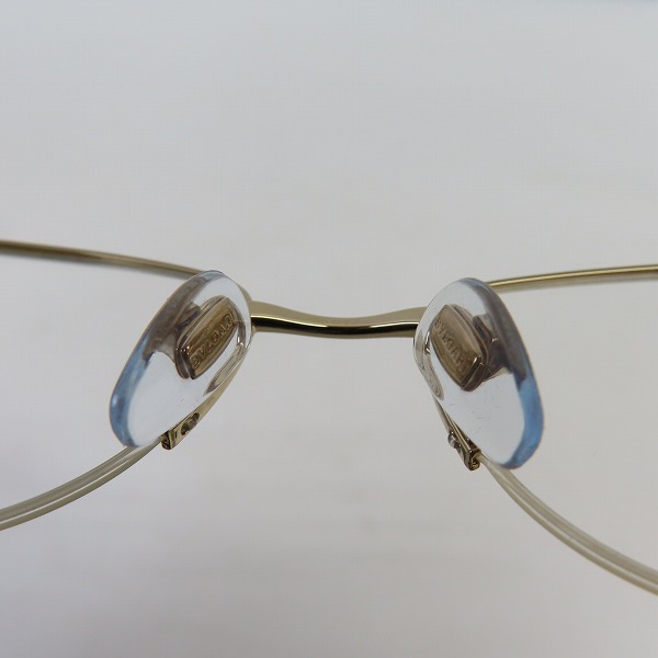 実際に弊社で買取させて頂いたBVLGARI/ブルガリ 眼鏡/メガネフレーム アイウェア 2162-Bの画像 3枚目