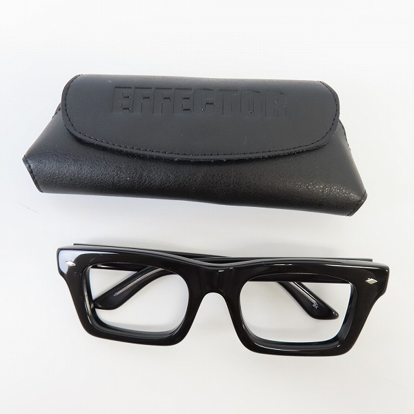 実際に弊社で買取させて頂いたEFFECTOR × DIET BUTCHER SLIM SKIN/エフェクター×ダイエット ブッチャー スリムスキン アイウェア/メガネフレームの画像 7枚目