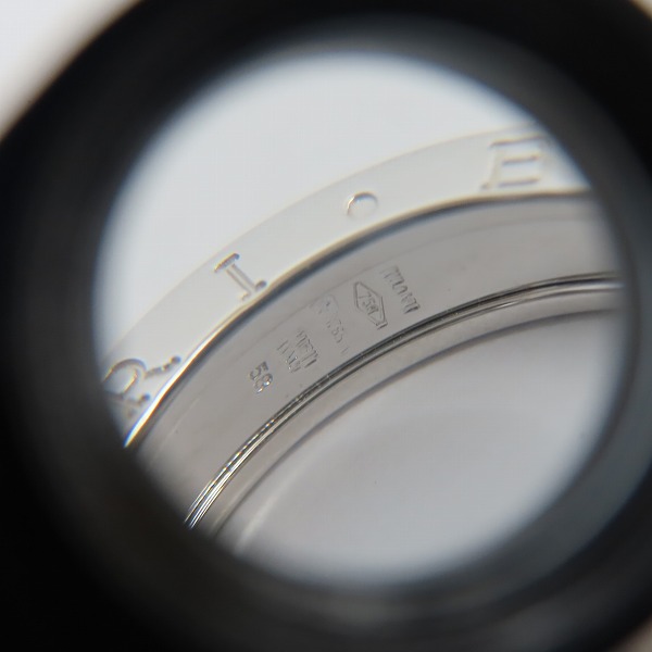 実際に弊社で買取させて頂いた【ギャラ付】BVLGARI/ブルガリ K18WG B-ZERO1/ビーゼロワン 1バンド リング/指輪 58/18号の画像 4枚目