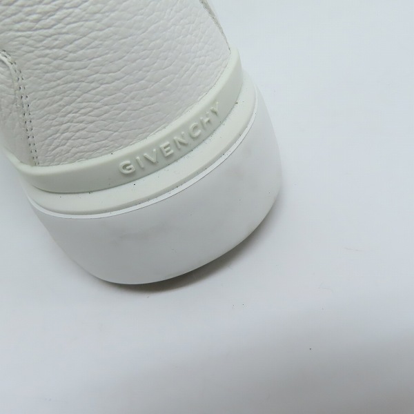 実際に弊社で買取させて頂いたGIVENCHY/ジバンシィ WING LOW SNEAKER レザーローカットスニーカー BH002KH0KP/41の画像 7枚目