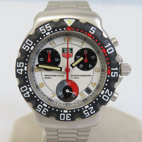 実際に弊社で買取させて頂いたTAG Heuer/タグホイヤー FORMULA1/フォーミュラ1 クロノグラフ CA1212-1 WT0250【動作未確認】