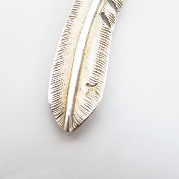 実際に弊社で買取させて頂いたFIRST ARROWS/ファーストアローズ SV フェザー ペンダント/ネックレスチェーンの画像 5枚目