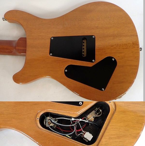 実際に弊社で買取させて頂いた★PRS/Paul Reed Smith/ポールリードスミス CUSTOM 24 10 TOP コイルタップ搭載 バードインレイ ハードケース付の画像 8枚目