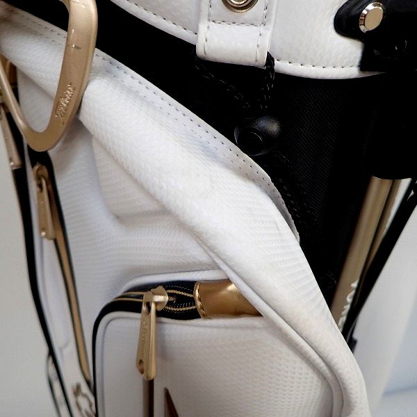 実際に弊社で買取させて頂いたTitleist/タイトリスト 9.5型 VOKEY DESIGN ボーケイ・デザイン キャディバッグ フードカバー欠品の画像 5枚目