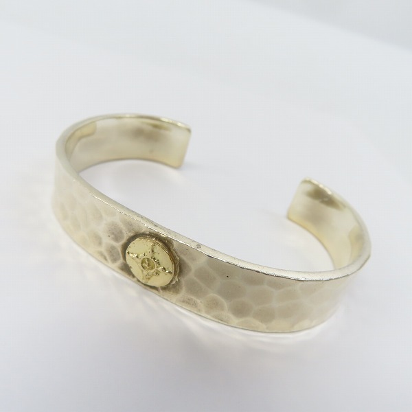 実際に弊社で買取させて頂いたFIRST ARROWS/ファーストアローズ K18付き ハンマートーン バングル