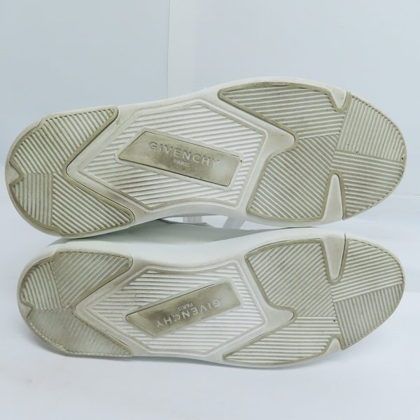 実際に弊社で買取させて頂いたGIVENCHY/ジバンシィ WING LOW SNEAKER レザーローカットスニーカー BH002KH0KP/41の画像 2枚目