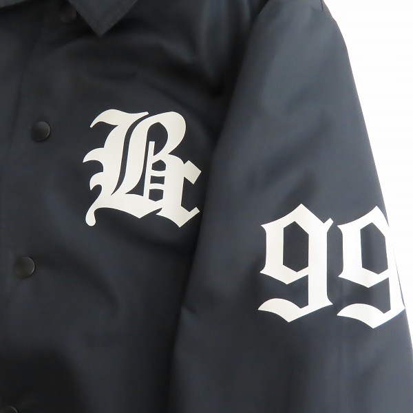 実際に弊社で買取させて頂いたBackChannel/バックチャンネル コーチジャケット ネイビー/Mの画像 6枚目