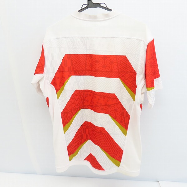 実際に弊社で買取させて頂いたcanterbury/カンタベリー ラグビー ワールドカップ2019 日本代表 ホーム ユニフォーム/ゲームジャージ/Lの画像 1枚目