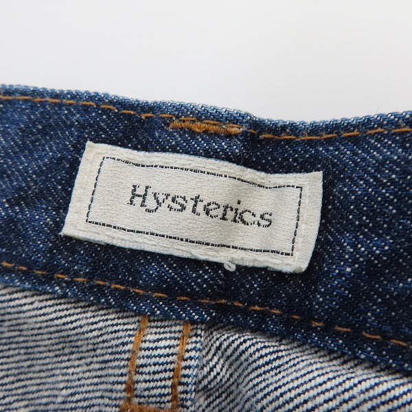 実際に弊社で買取させて頂いたHysterics/ヒステリックス インディゴ デニムパンツ 3AP-2463/Mの画像 2枚目