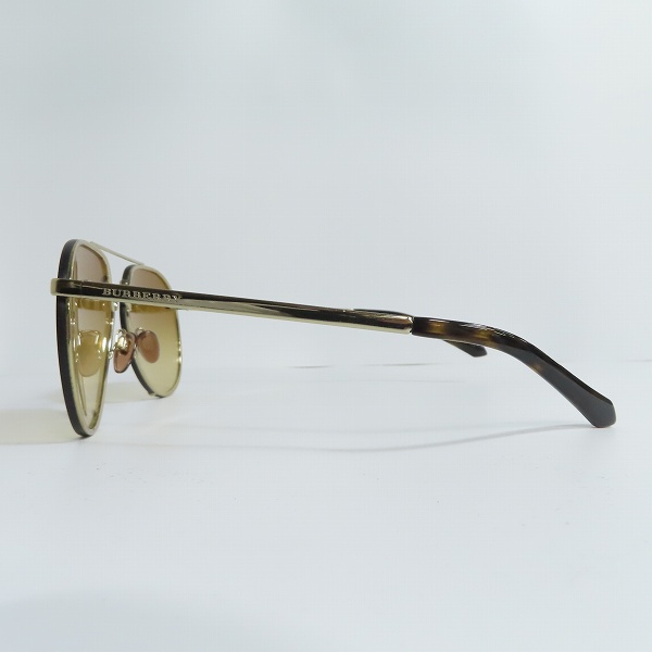 実際に弊社で買取させて頂いたBURBERRY/バーバリー  ティアドロップサングラス B3099 1145の画像 2枚目
