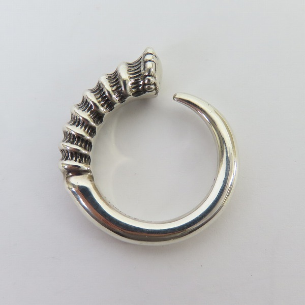 実際に弊社で買取させて頂いた【ギャラ付】BloodyMary/ブラッディマリー plain プレインリング/17号の画像 4枚目