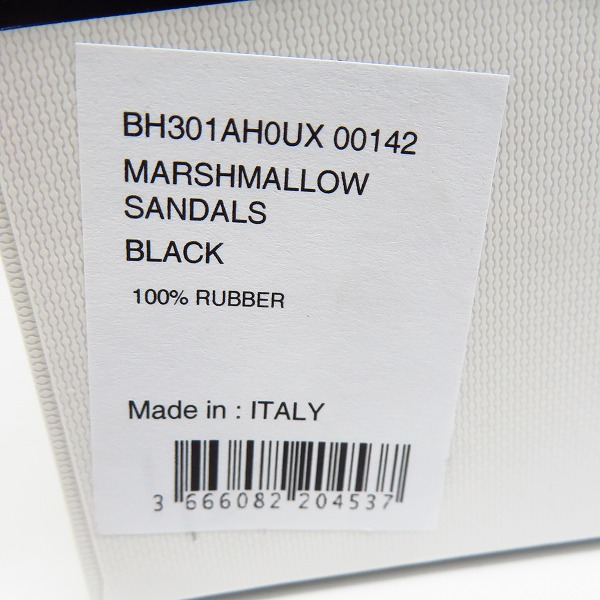 実際に弊社で買取させて頂いたGIVENCHY/ジバンシー 21SS Marshmallow Slide Sandals/マシュマロラバーサンダル/42の画像 8枚目