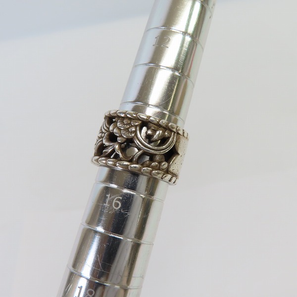 実際に弊社で買取させて頂いたBloody Mary/ブラッディマリー ブッディスト ランプ リング/15号の画像 6枚目