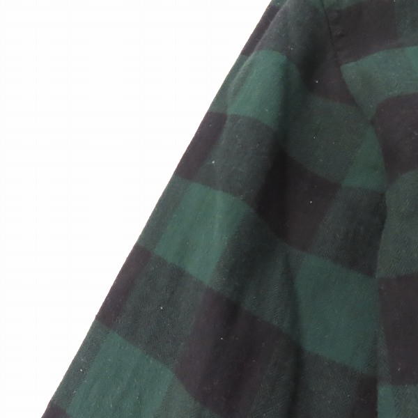 実際に弊社で買取させて頂いたBackChannel/バックチャンネル チェック フランネルシャツ Lの画像 6枚目