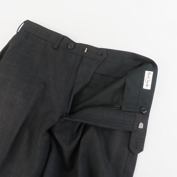 実際に弊社で買取させて頂いたPaul Smith london/ポールスミス ロンドン 日本製/Super120's ウールセットアップスーツ Mの画像 5枚目