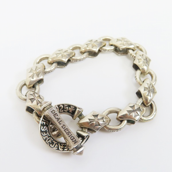 実際に弊社で買取させて頂いたDEAL DESIGN/ディールデザイン スリップワイドブレスレット