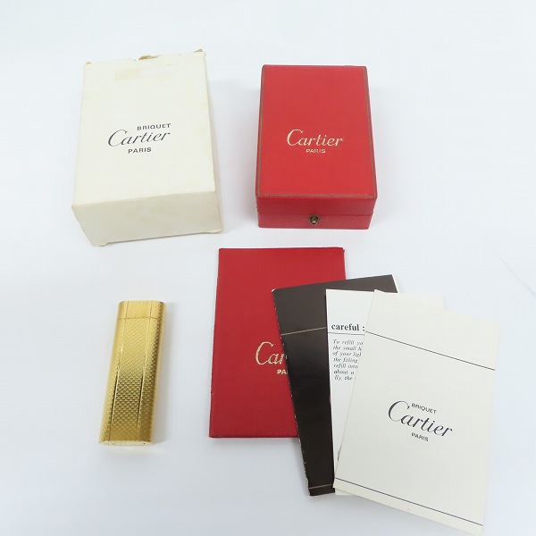 実際に弊社で買取させて頂いたCartier/カルティエ ガスライター ゴールド PLAQUE OR 20MCの画像 5枚目