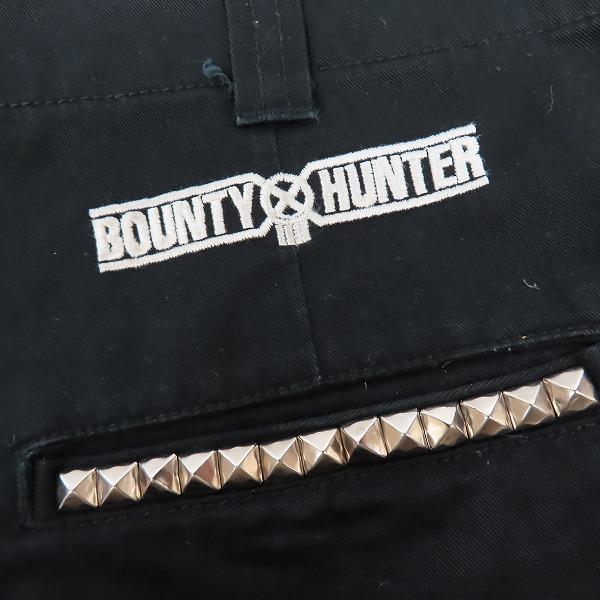 実際に弊社で買取させて頂いたBOUNTY HUNTER/バウンティハンター スタッズ ハーフパンツ/XLの画像 7枚目