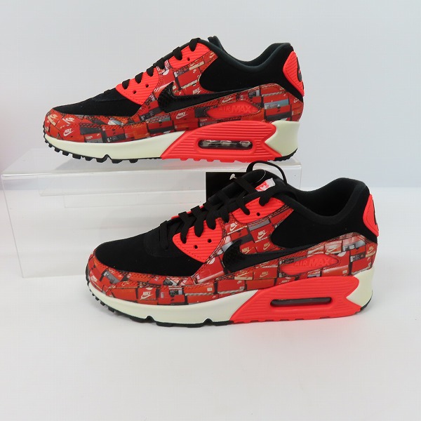 実際に弊社で買取させて頂いた【未使用】NIKE×atmos/ナイキ×アトモス AIR MAX 90 PRNT "WE LOVE NIKE"/エアマックス90 プリント AQ0926-001 26の画像 3枚目