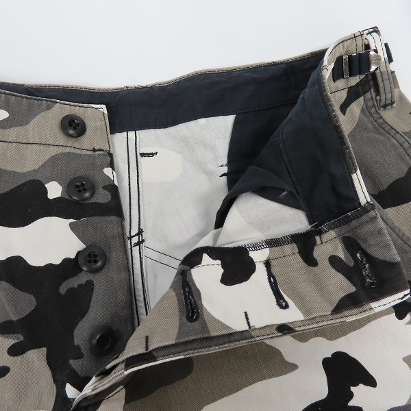 実際に弊社で買取させて頂いたuniform experiment/ユニフォームエクスペリメント コットン カモフラ柄 カーゴパンツ/4の画像 5枚目