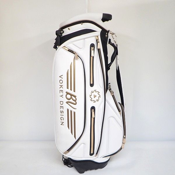 実際に弊社で買取させて頂いたTitleist/タイトリスト 9.5型 VOKEY DESIGN ボーケイ・デザイン キャディバッグ フードカバー欠品の画像 3枚目