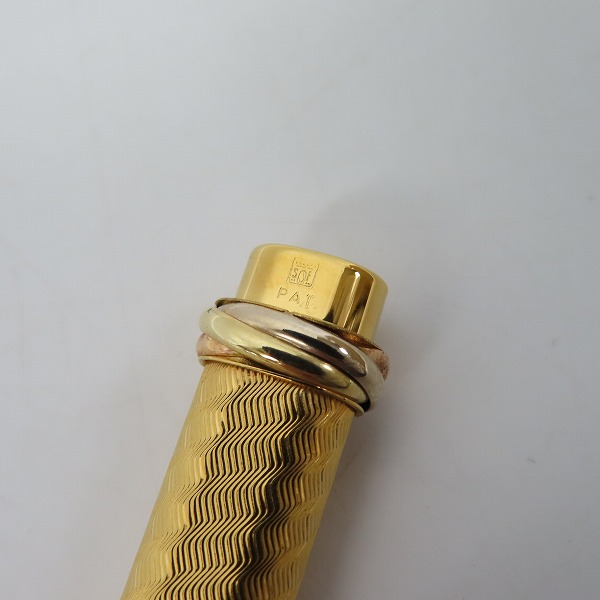 実際に弊社で買取させて頂いたCartier/カルティエ トリニティ キャップ式 ボールペンの画像 3枚目