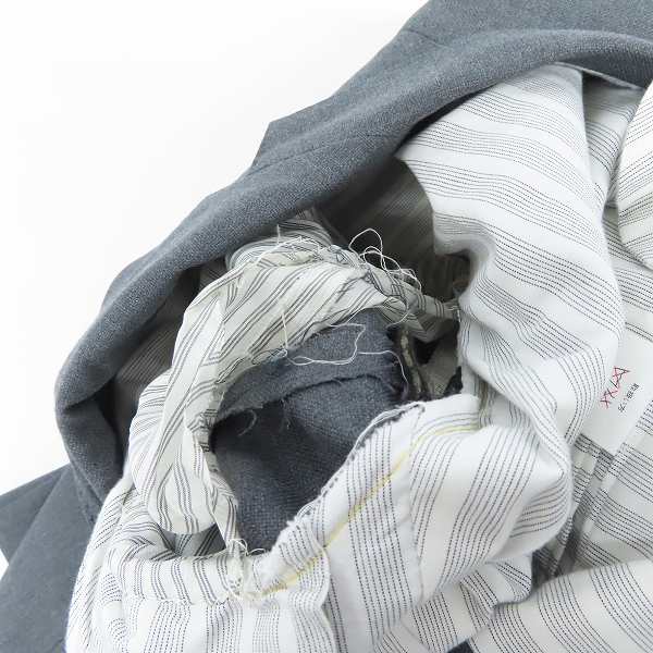 実際に弊社で買取させて頂いたBLACK FLEECE by Brooks Brothers/ブラックフリース ブルックスブラザーズ 3Bテーラードジャケット グレー/BB3の画像 8枚目