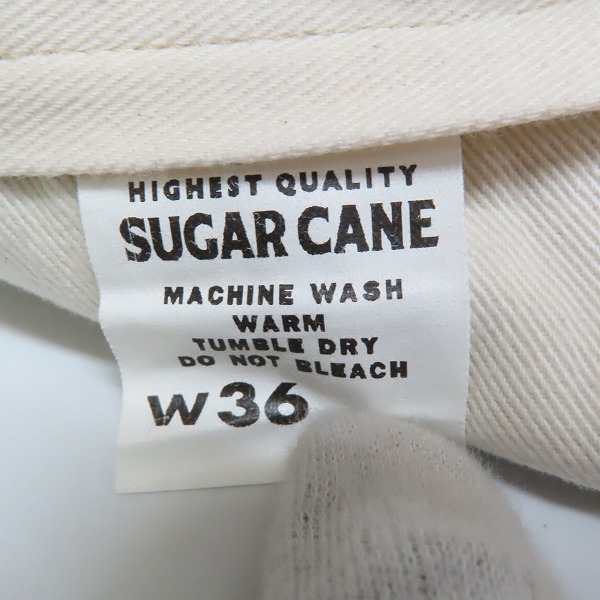 実際に弊社で買取させて頂いたSUGAR CANE/シュガーケーン ハーフパンツ SC52214/w36の画像 3枚目